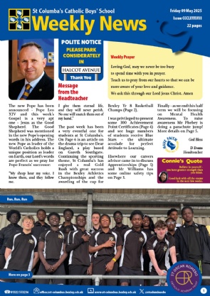 Weekly News 09 05 25