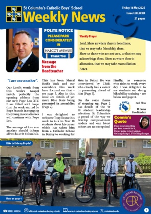 Weekly News 16 05 25