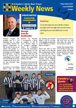 Weekly News 28 03 25